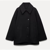 Manteau Court Oversize Femme – Veste Chic et Moderne