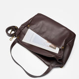 Sac En Cuir Noir Femme Signature
