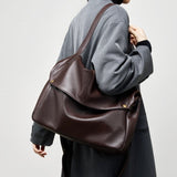 Sac En Cuir Noir Femme Signature