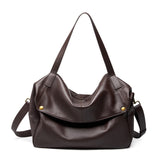 Sac En Cuir Noir Femme Signature