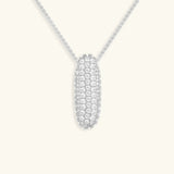 Collier à Initiale Bubble en Acier Inoxydable