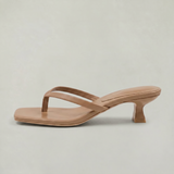 Sandales femme à brides et petit talon kitten