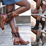 Bottines Vintage à Lacets