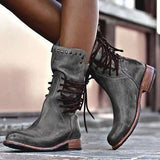 Bottines Vintage à Lacets