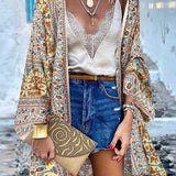 Kimono Long Imprimé Bohème