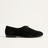 Mocassins femme aspect daim à semelle rembourrée