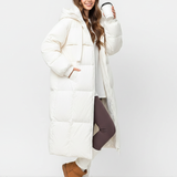 Doudoune Femme Longue Matelassée Hiver Élégante