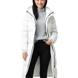 Doudoune Femme Longue Hiver Matelassée à Capuche