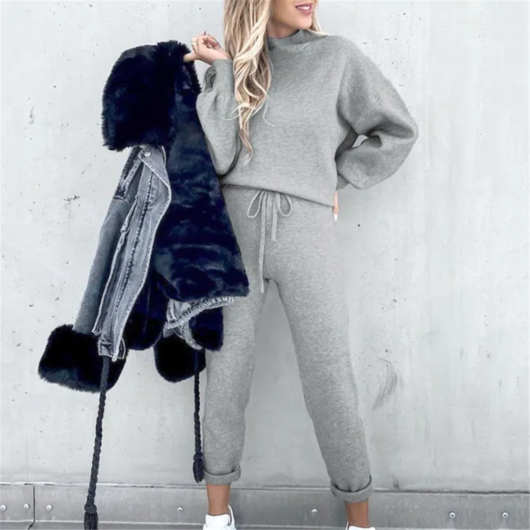 Ensemble Jogging Minimaliste Sweat Pantalon Coupe Ajustée Confort Chic