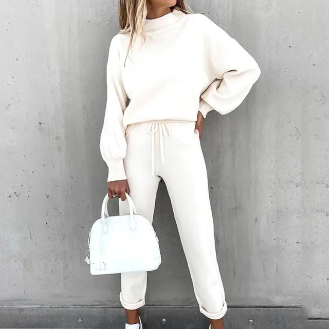 Ensemble Jogging Minimaliste Sweat Pantalon Coupe Ajustée Confort Chic