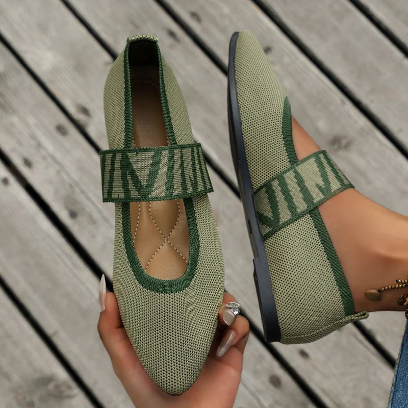 Ballerines à Bride Tressée