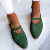 Ballerines Femme Tressées – Chaussures Plates Élégantes