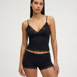 Ensemble Caraco en Dentelle et Short