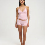 Ensemble Caraco en Dentelle et Short
