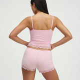 Ensemble Caraco en Dentelle et Short