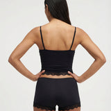 Ensemble Caraco en Dentelle et Short