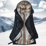 Parka Femme Hiver Doublure Fourrure à Capuche
