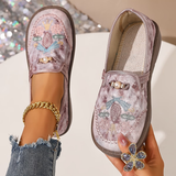 Mocassins Imprimés à Enfiler