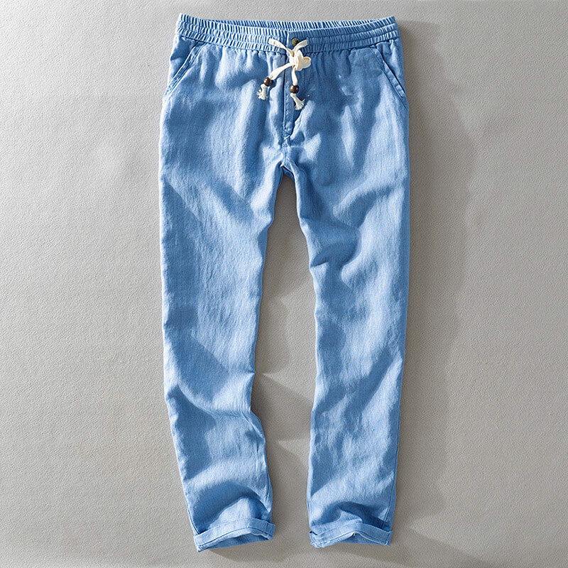 Milo Solen | Pantalon Lin Premium & Coupe Chic