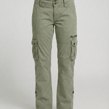 Pantalon Cargo Taille Haute