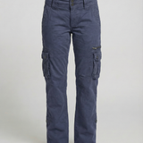 Pantalon Cargo Taille Haute
