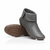 Bottines Confort Fermeture Scratch Semelle Souple Style Quotidien