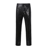 Pantalon à Sequins Coupe Droite