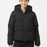 Doudoune Femme Courte Hiver à Capuche Confort