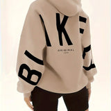 Sweat à Capuche Oversize Femme – Hoodie Streetwear Imprimé
