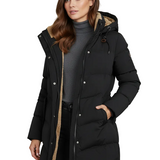 Doudoune Femme Mi Longue Hiver à Capuche