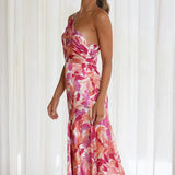 Robe Midi Femme Fleurie Bustier Sans Bretelles