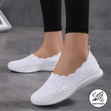 Chaussures Slip-On en Maille Respirante