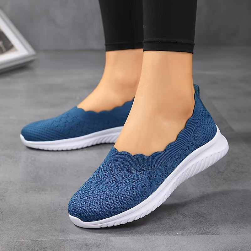 Chaussures Slip-On en Maille Respirante