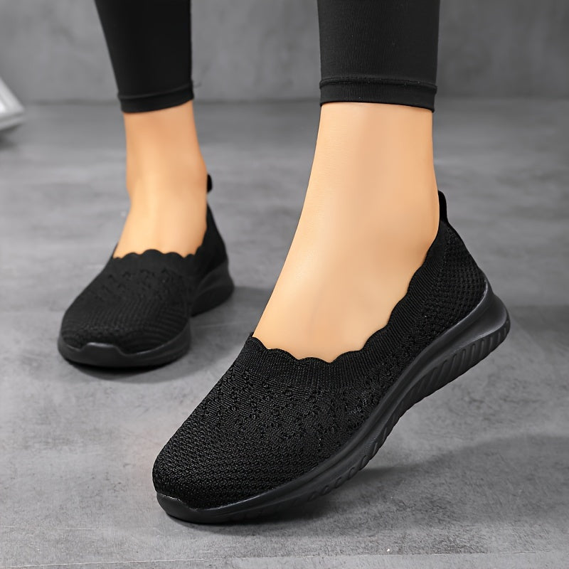 Chaussures Slip-On en Maille Respirante