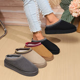 Chaussons Mules Fourrés Style Cocooning