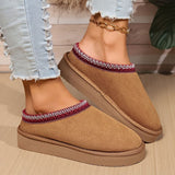 Chaussons Mules Fourrés Style Cocooning