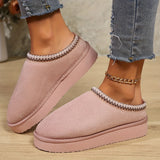Chaussons Mules Fourrés Style Cocooning
