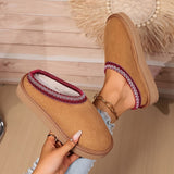 Chaussons Mules Fourrés Style Cocooning