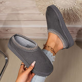 Chaussons Mules Fourrés Style Cocooning