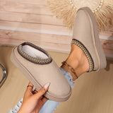 Chaussons Mules Fourrés Style Cocooning