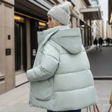 Doudoune Femme Oversize Hiver à Capuche