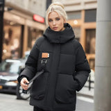 Doudoune Femme Oversize Hiver à Capuche