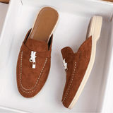 Mules Mocassins Suédine Style Chic