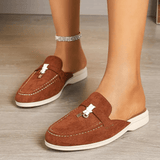 Mules Mocassins Suédine Style Chic