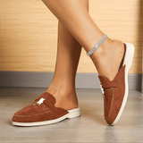 Mules Mocassins Suédine Style Chic