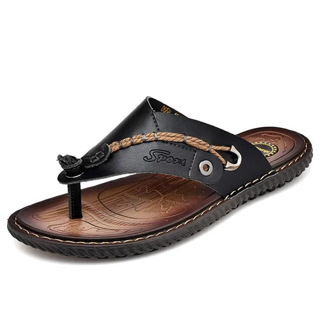 Sandales Entre-Doigts en Cuir