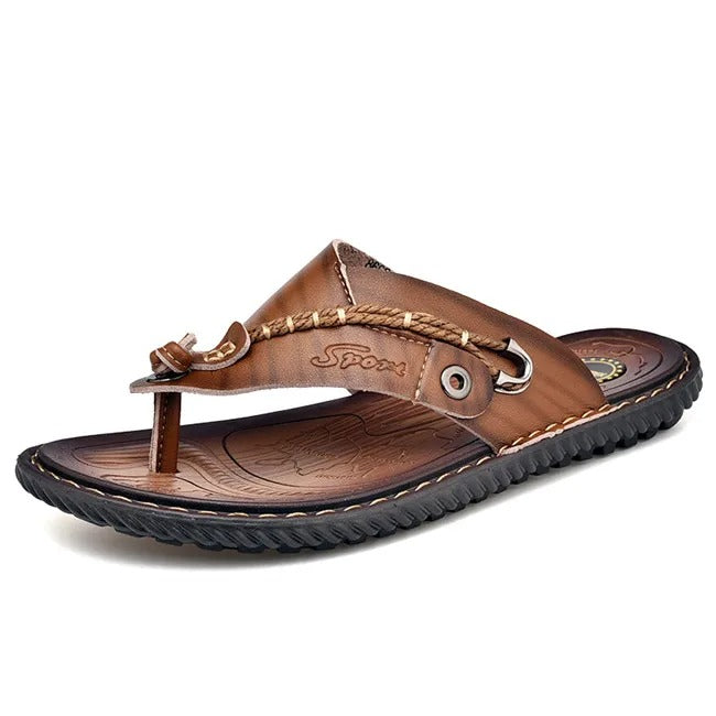 Sandales Entre-Doigts en Cuir