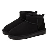 Bottes Courtes Fourrées Confort Chaleur Style Hiver