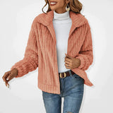 Joëlle | Gilet en Fleece Douillet Femme avec Zip et Col Montant
