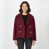 Veste Femme Courte Double Boutonnage Élégante